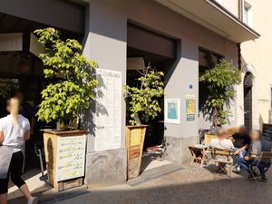 Exterior at Caffè Bartolomeo in Locarno