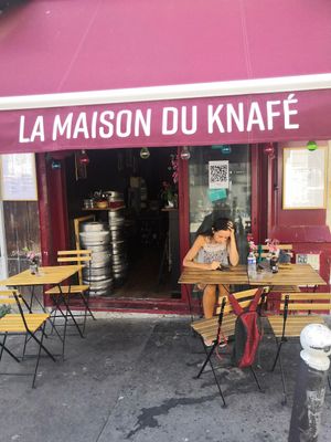 Entrada at La Maison du Knafé in Paris