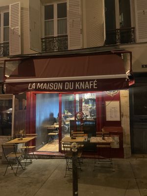   at La Maison du Knafé in Paris