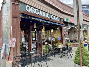 Entrance  at Organic Garden Cafe in Beverly