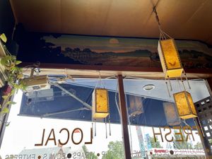 Windows  at Organic Garden Cafe in Beverly