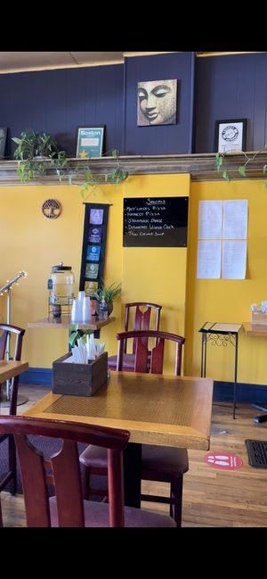 Inside  at Organic Garden Cafe in Beverly