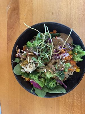 Thai Spice Bowl    at Organic Garden Cafe in Beverly