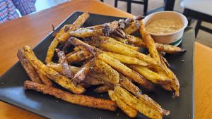 rosemary fries at Organic Garden Cafe in Beverly