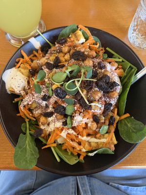 Za’atar Curry Bowl  at Organic Garden Cafe in Beverly