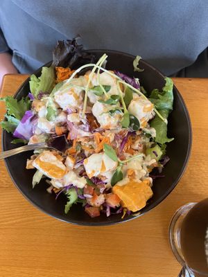 Buffalo Tempeh Bowl  at Organic Garden Cafe in Beverly
