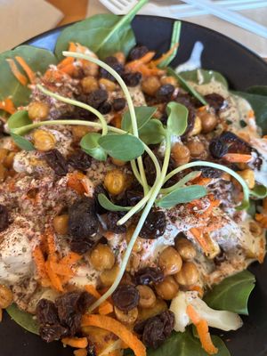 Za’atar Curry Bowl  at Organic Garden Cafe in Beverly