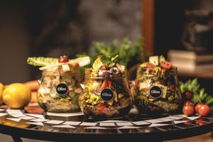 Les marmites salades at Olim in Nice