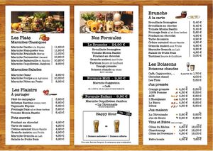 Carte Olim 2021 at Olim in Nice