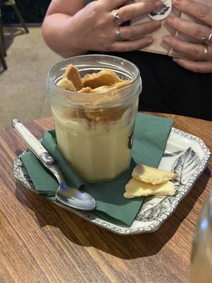 Deconstructed lemon pie  at Olim in Nice