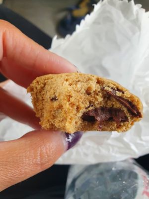 Homemade vegan GF cookie - unbeatable! at Simple Bake in Zagreb