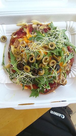 Pizza at Simple Bake in Zagreb