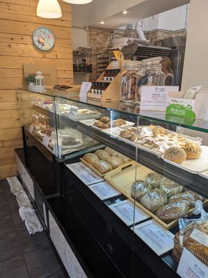 Breads and desserts at Simple Bake in Zagreb