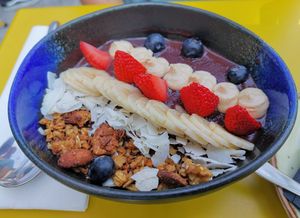 Açai Bowl (delicious) at Jam Limassol in Limassol