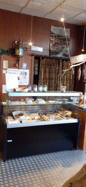 "Wurst"-Theke at Fair Cafe in Schortens