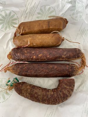 Vegan sausages  at Fair Cafe in Schortens