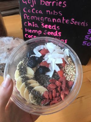 Pink bowl  at The Bowl Shed in Bristol