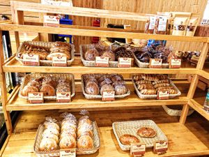 Vegan bread at LN Fortunate Coffee - Orchard Batam in 