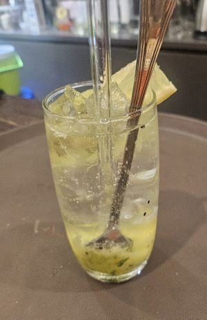 Mint lemonade ~  11/11/23 at LN Fortunate Coffee - Orchard Batam in 