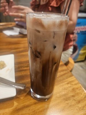 Iced Chocolate Latte ~ 11/11/23 at LN Fortunate Coffee - Orchard Batam in 