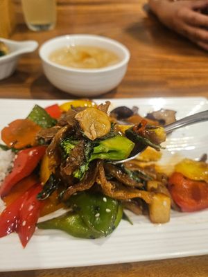 Fried mushroom ~ 11/11/23 at LN Fortunate Coffee - Orchard Batam in 