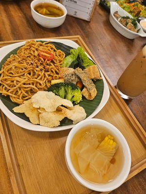 Aceh sauce Noodle ~ 11/11/23 at LN Fortunate Coffee - Orchard Batam in 