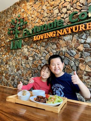 Furikake teriyaki at LN Fortunate Coffee - Orchard Batam in 