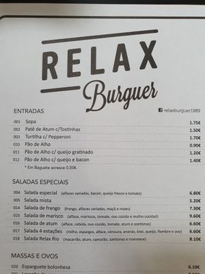 Salad can be veganisized at Relax Burger in Marco De Canaveses