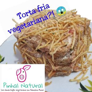 Com atum vegano ou frango at Pinhal Natural in Balneario Pinhal
