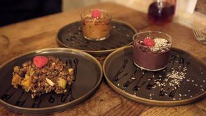 Dessert 🤤 at Sol Semilla in Paris