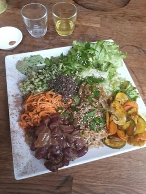 Assiette du jour  at Sol Semilla in Paris