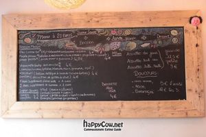 The Menu 12th of April 2012 at Sol Semilla in Paris