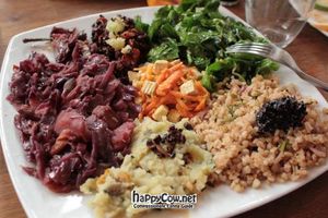 Assiette du jour Grande (12,5 euro) 12th of April 2012 at Sol Semilla in Paris