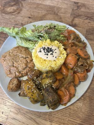 Assiette du jour  at Sol Semilla in Paris