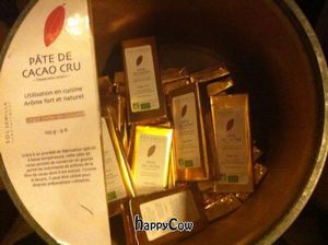 good quality cacao product at Sol Semilla in Paris