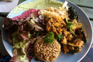 Plate of the day at Sol Semilla in Paris