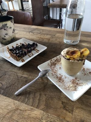 Amazing deserts  at Sol Semilla in Paris