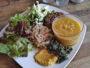 Assiette du jour (2020/09/15) at Sol Semilla in Paris