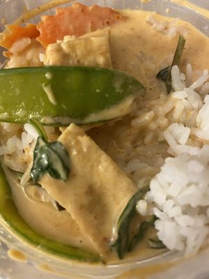 Vegan Panang Curry with Tofu  at Anong's Thai Cuisine in Cheyenne