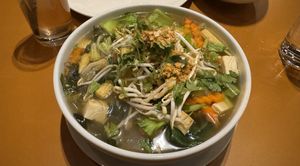 thai vegetable soup with tofu  at Boo - Messeplatz in Basel
