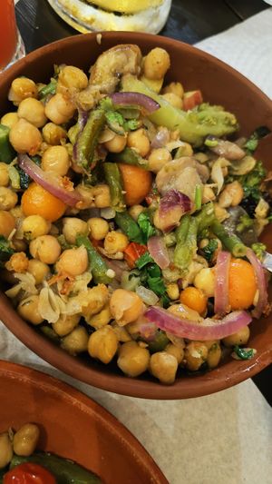 Salteado avelon at Bard Medieval Tavern in Setubal