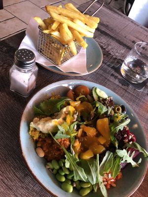 Vegan bowl  at La Casa in Luebbenau