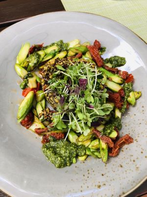 Leinsamen Quinoa at Strandhaus in Luebbenau