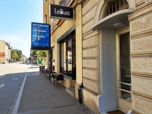 Exterior at LeBua in Basel