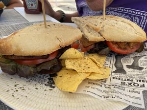 Blt at Boat House Bar in Mallorca