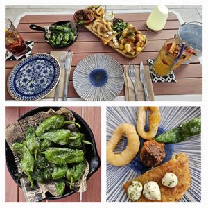 Tapas Platte für Zwei 😋 at Boat House Bar in Mallorca