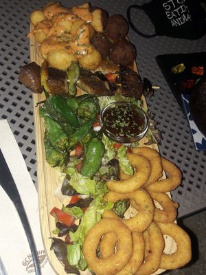 Tapaaaaas at Boat House Bar in Mallorca