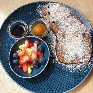 Vegan French toast at Kaffeehaus Gustav in Eberswalde