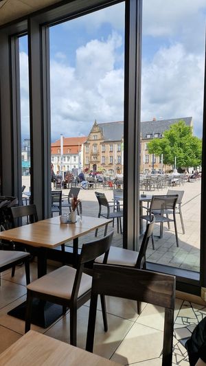 Place. Nice view at Kaffeehaus Gustav in Eberswalde