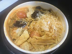 Vegan pad Thai at Banana Tree in North West London